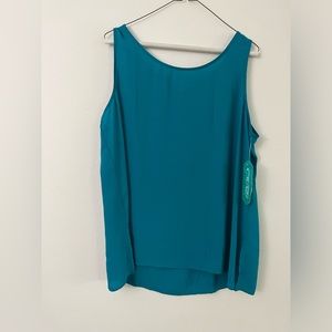 NWT Flowy Teal Tank Top